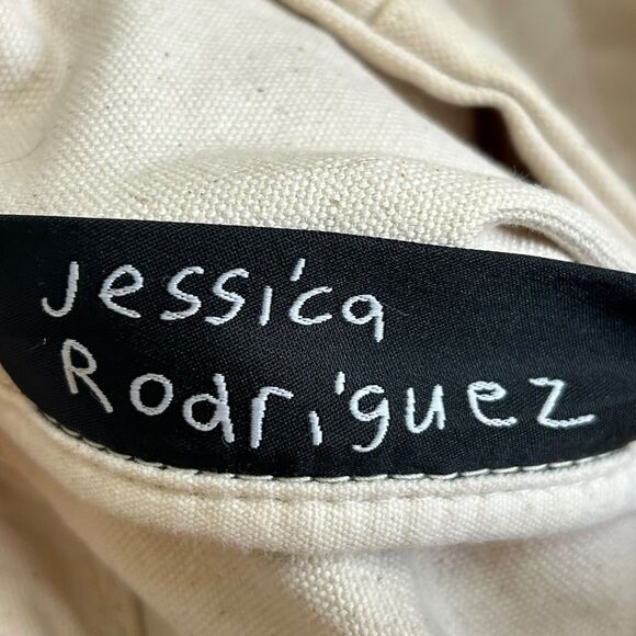 🦵 UO x BAGGU x JESSICA RODRIGUEZ x CREATIVE GROWTH CANVAS DUCK TOTE LEG BAG - Picture 7 of 13